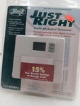 Hunter Just Right Digital Thermostat Model 42999A New Sealed Hvac Control. Price: $19.99.