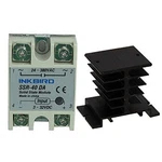 Inkbird Solid State Relay 40DA Dc Ssr Black Heat Sink For Pid Thermostat New. Price: $23.79.