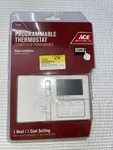 Ace Programmable Thermostat Heat/ Cool Setting 4693081 Open Box New. Price: $9.99.