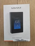 Savant CLI-W200B-00 Multistat Smart Thermostat Black Original Box Open. Price: $75.00.
