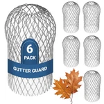 Gutter Guard (6 Pack) Leaf Filter Strainer & Downspout - Better ... New. Price: $25.08.