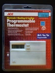 Ace 4115176, Heating/cooling Mo-su, Programmable Thermostat, Bnib New. Price: $11.95.