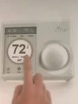Vine Smart Wi-fi Programmable Thermostat TJ-610C-W Alexa Google Enabled Nib New. Price: $65.00.