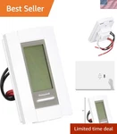 Precision 7-DAY Programmable Electric Thermostat Backlit Digital Display New. Price: $96.99.