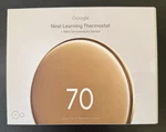 Google - Nest Learning Thermostat 4TH Gen Polished Gold New. Price: $195.00.