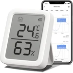 Switchbot Thermometer Hygrometer, Bluetooth Indoor Plus New. Price: $30.99.