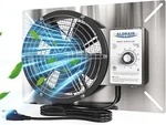 Alorair Fan 540CFM Out Ventilation W/ Dehumidistat, IP55 New. Price: $95.90.