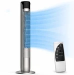 Olixis 36" Ultra-quiet 34DB Bladeless Oscillating Tower Fan With Remote Control New. Price: $65.99.
