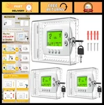 Large Lockable Thermostat Cover Box With Key - Clear Ac For Wall New. Price: $47.69.
