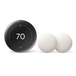 Nest Learning Thermostat (4TH Gen) With Temperature Sensor (2ND 2-PACK New. Price: $335.99.