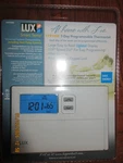 Lux Smart Temp TX9100E 7 Day Programmable Thermostat Universal New Sealed. Price: $90.00.
