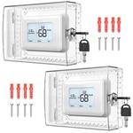 Gedreew 2 Pcs Large Thermostat Lock Box Cover With Key, Clear Transparent New. Price: $28.54.