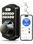 Veise VE012W Built-in Wifi Fingerprint Smart Lock, App Remote Control, No Hub... Open. Price: $40.00.