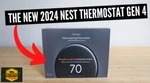 Google Nest Learning Thermostat (4TH Gen) W/ Temperature Sensor (2ND Black New. Price: $199.95.