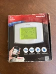 Honeywell Touchscreen 7-DAY Programmable Thermostat RTH8580WF Remote Access Wifi New. Price: $55.00.