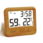 Digital Hygrometer Indoor Thermometer, Temperature Humidity Gauge With Desk C... New. Price: $42.76.