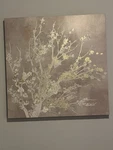Modern Floral Tree Canvas Painting Nature Wall Art Unframed Medium Contemporary Used. Price: $20.00.