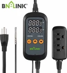 Digital Temperature Controller Heating Cooling Outlet Thermostat Plug -40-176 F New. Price: $27.99.