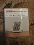 Switchbot Thermometer Hygrometer, Bluetooth Indoor Plus New. Price: $19.99.