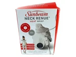 Sunbeam CAT94X Gray 120V 75W Micromink Neck And Shoulders Heating Wrap 700-825 New. Price: $32.89.