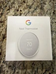 Google Nest Thermostat Snow Programmable Wi-fi Smart App Control Circular Aaa New. Price: $60.00.