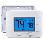 Aowel Non-programmable Thermostats For House, Single-stage 1 Heat/ White New. Price: $29.79.