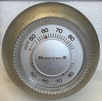 Vintage Honeywell T87F 2873 Tradeline Wall Thermostat Gold Untested- Parts Only For. Price: $29.98.