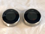 Lot Of Google Nest Learning Thermostat 2ND Gen Model 02A + Plates Tested Used. Price: $64.99.