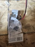 QTY:1 Cadet Thermostat Kit Double-pole 22 Amp White For In-wall Electric Heaters Open. Price: $35.00.