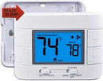 Aowel 1H/1C Non-programmable Thermostat For Home Conventional Single-stage Syste New. Price: $42.21.