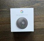 Google Nest 3RD Gen Learning Thermostat T3018US Mirror Black 813917022023 Sealed New. Price: $145.00.
