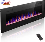 Electric Fireplace 30 Inch Ultra Thin Wall Mounted 750/1500W Heater Remote Contr New. Price: $226.57.