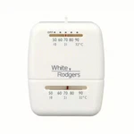 White-rodgers 01C21 101S1 Mechanical Cool Only Thermostat, H, C, Hardwired, New. Price: $15.99.