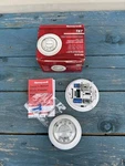 New Honeywell T87N1000 Round Non-programmable Thermostat Heat/cool Or Pump Open. Price: $24.95.