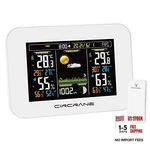 Circrane Wireless Weather Station Color Indoor Outdoor Thermometer,. Price: $41.08.