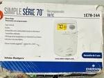 White-rodgers 1E78-144 Single Stage Digital Non-program 70 Series Thermostat Open. Price: $14.00.