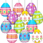 Wenqik 12 Pcs Easter Egg Paper Lanterns Party Decorations 10 Inch Multiple New. Price: $48.99.