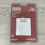 Ace Lever Mechanical Manual Thermostat 42350 Heat Only 24V No Off Option New. Price: $14.97.
