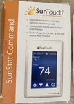 Suntouch Sunstat Command Touchscreen Floor Heating Thermostat 120/240V White New. Price: $175.00.