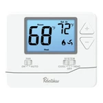 Robertshaw RS8110 Digital Non-programmable Wall Thermostat, 1H/1C New. Price: $37.05.