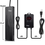 Hygger Submersible Aquarium Heater 10W/100W/200W/300W/500W/800W/1000W/1200W New. Price: $19.99.