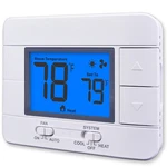 Non Programmable Thermostat For Home 1 Heat/ Cool Single-stage System, With New. Price: $32.37.