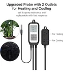 Moes Wifi Smart Digital Temperature Controller Dual SOP20 Heat & Cool Open. Price: $18.99.