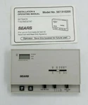 Vintage Sears Setback Home Thermostat 387.910200 Lcd / Sliders Open. Price: $59.97.