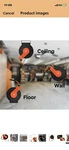 Giraffe Tools TA15B Retractable Air Hose Reel Wall Mount 3/8" 50 Ft Max 300PSI New. Price: $75.00.