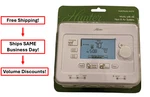 Universal Thermostat Hunter Home 44378 Digital Day Programmable White New. Price: $25.99.