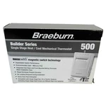 Braeburn 500 Builder Series Single Stage Heat Cool Mechanical Thermostat New. Price: $11.99.