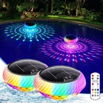 Askyli Floating Pool Lights Solar With Remote, 7.6 Inch Rgb Up And Down Color... New. Price: $84.56.
