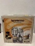 Breville Nespresso Vertuo Creatista Coffee Machine, Stainless Steel Open. Price: $284.39.