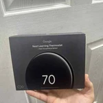 Google Nest Learning Thermostat (4TH Gen) W/ Sensor (2ND Factory Sealed New. Price: $195.00.